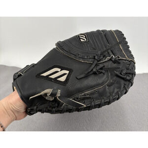 Mizuno GXS 70 Baseball Glove Catchers Mitt Leather Blur Series Black RHT